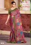 Alankar Vol 1 By Kashvi Shine Silk With Glass Work Saree